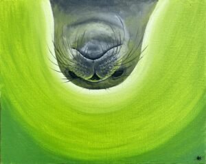 A-Glimpse-Below-Oil-Painting-By-Anne-Bardsley