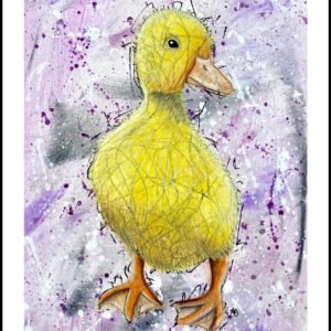 Little Quack Print By Anne Bardsley