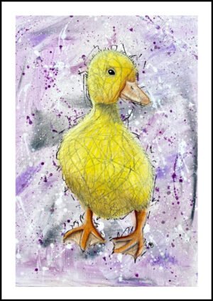 Little Quack Print By Anne Bardsley