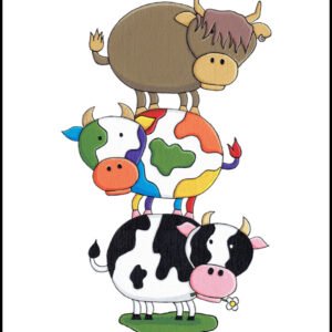 Pride Cows Print By Anne Bardsley