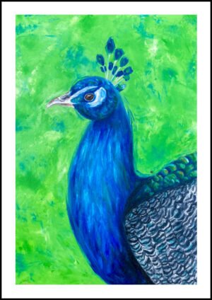 Regal Side Eye Print By Anne Bardsley