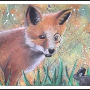 The Very Distinguished Mr Fox Print By Anne Bardsley