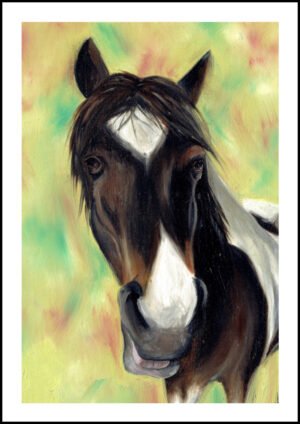 What We Neighing About? Print By Anne Bardsley