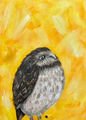 Head In The Clouds Oil Painting By Anne Bardsley