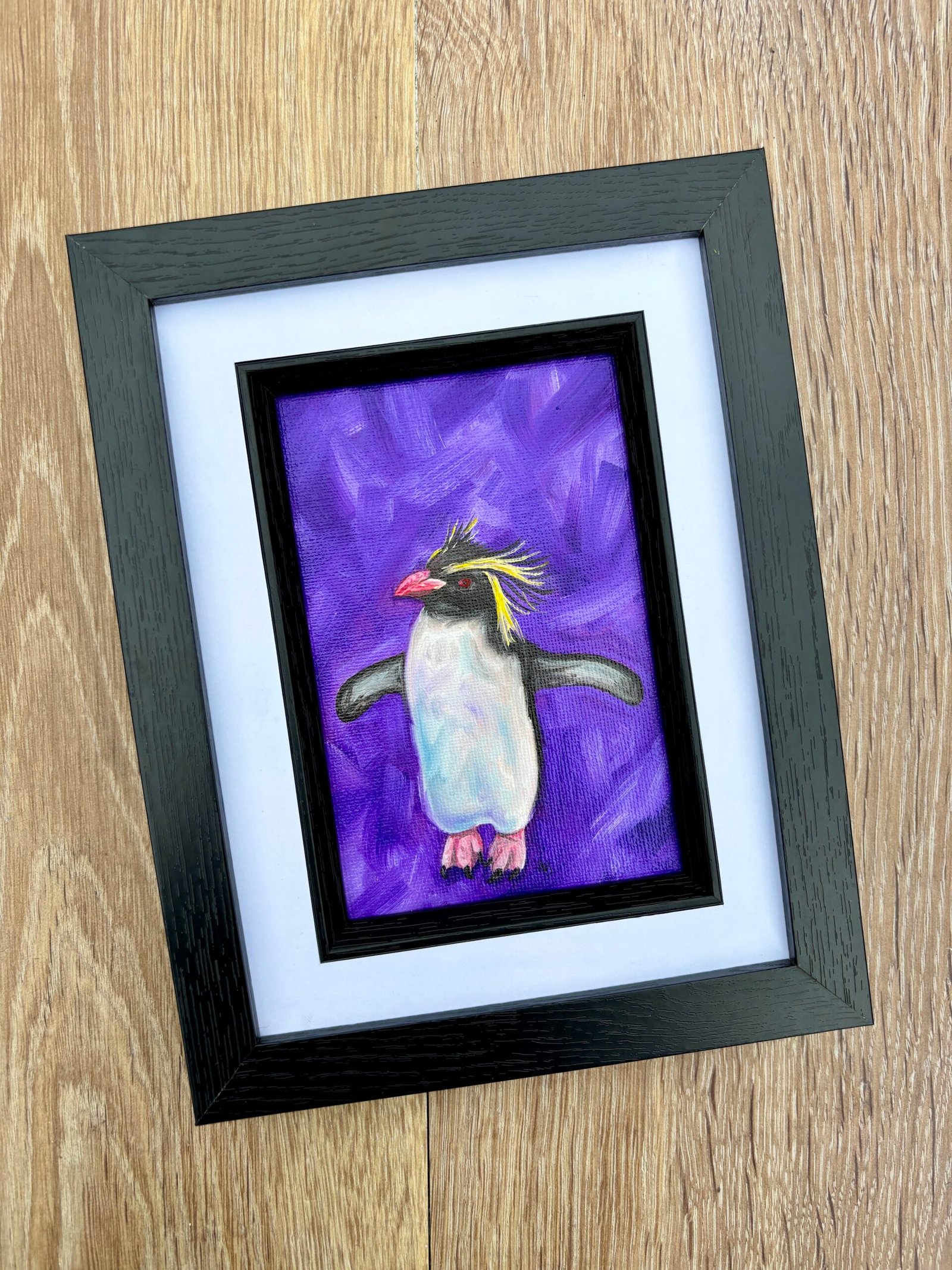 Open Invitation Framed Oil Painting By Anne Bardsley