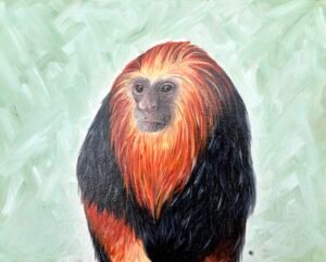 The Mane Event Oil Painting By Anne Bardsley