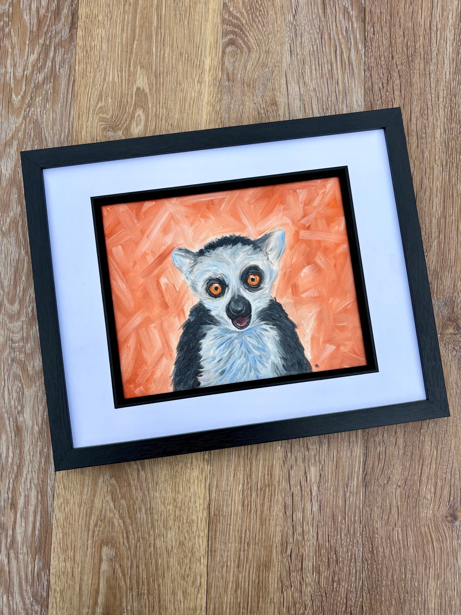 Well I Never Framed Oil Painting By Anne Bardsley