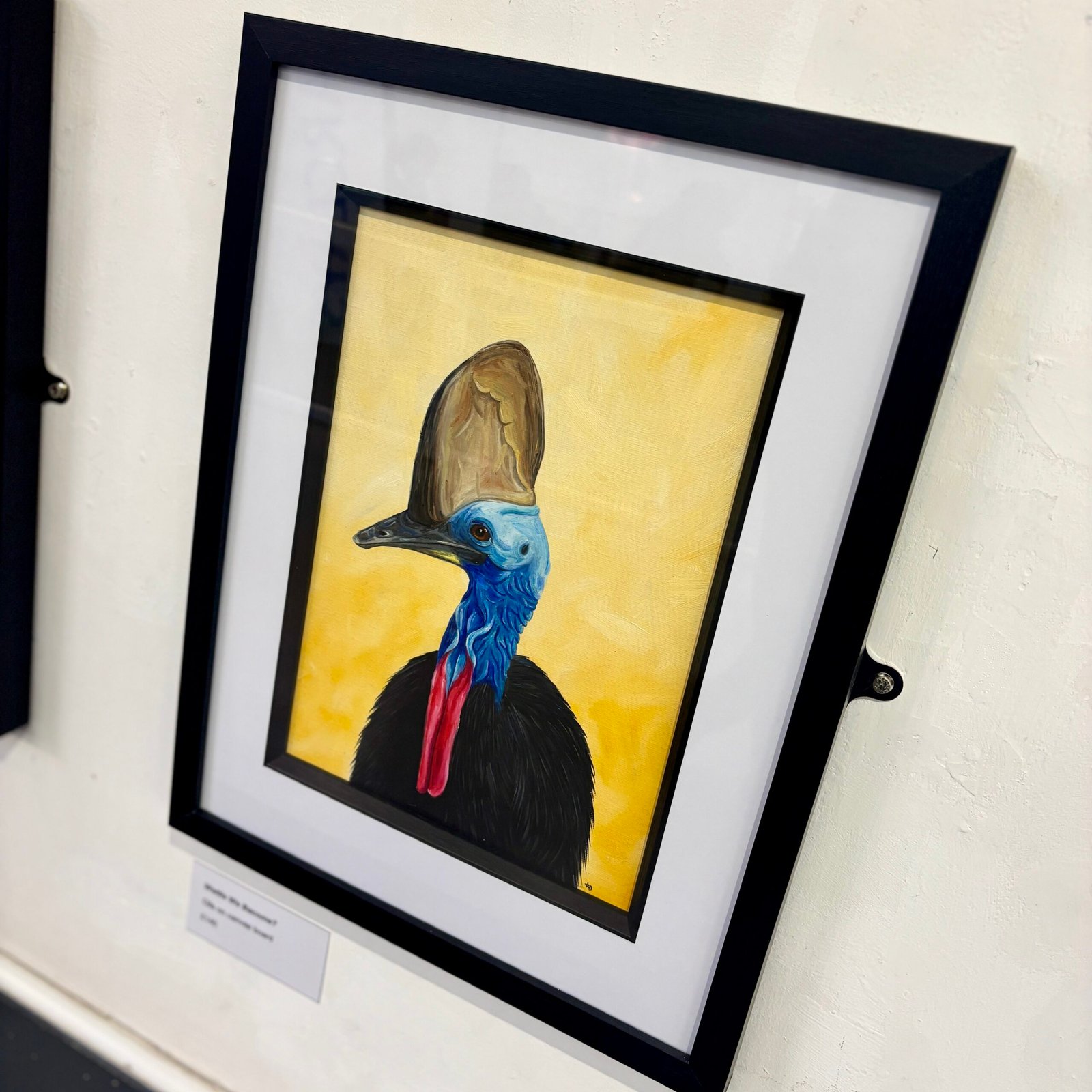 Anne Bardsley Art Wild Reflections Exhibition Feb 2026 Showing A Close Up Of Wattle We Become? Painting