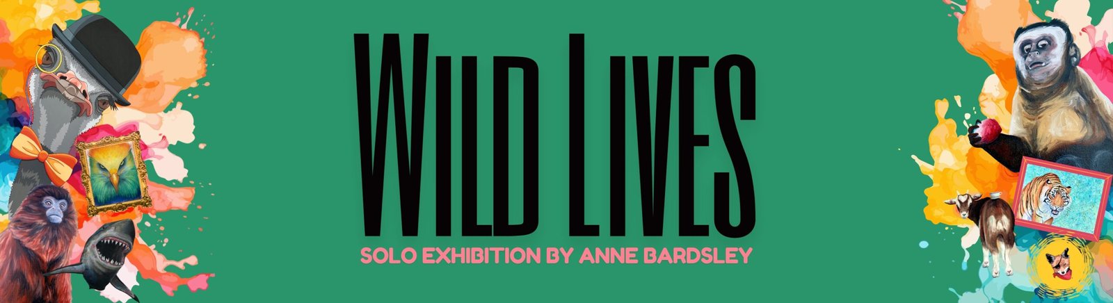 Anne Bardsley Wild Lives Banner