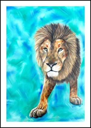 The Confrontation Print By Anne Bardsley