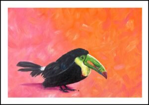 Toucan Play That Game Print By Anne Bardsley