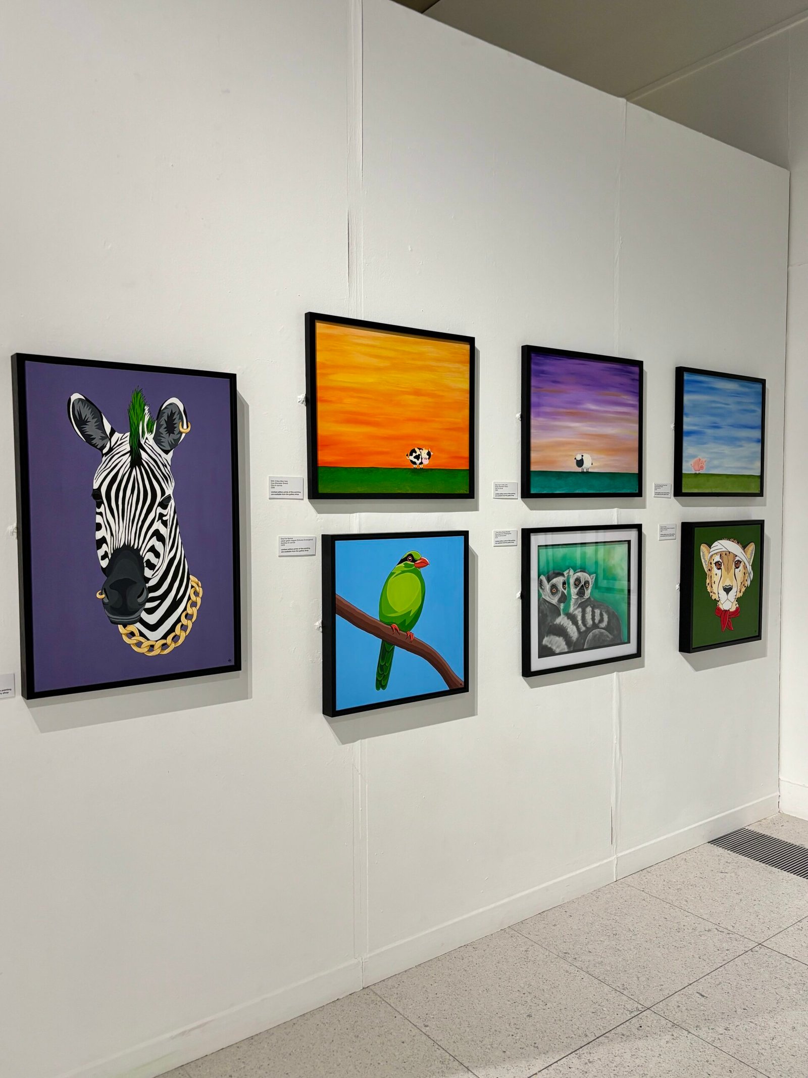 7 paintings on display at Wild Lives exhibition